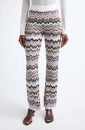 Missoni Zigzag Knit Straight Leg Pants