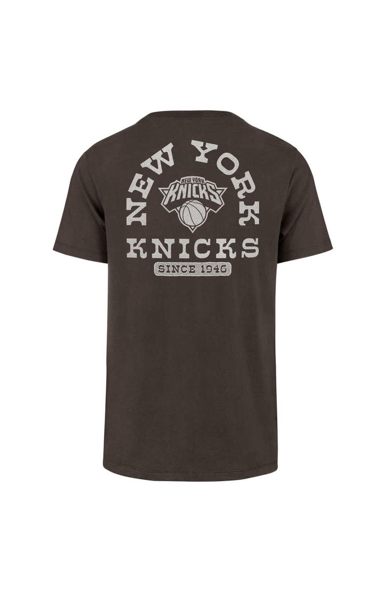 
47 Men
s 
47 Brown New York Knicks Back Canyon Franklin T-Shirt, Alternate, color, Brown