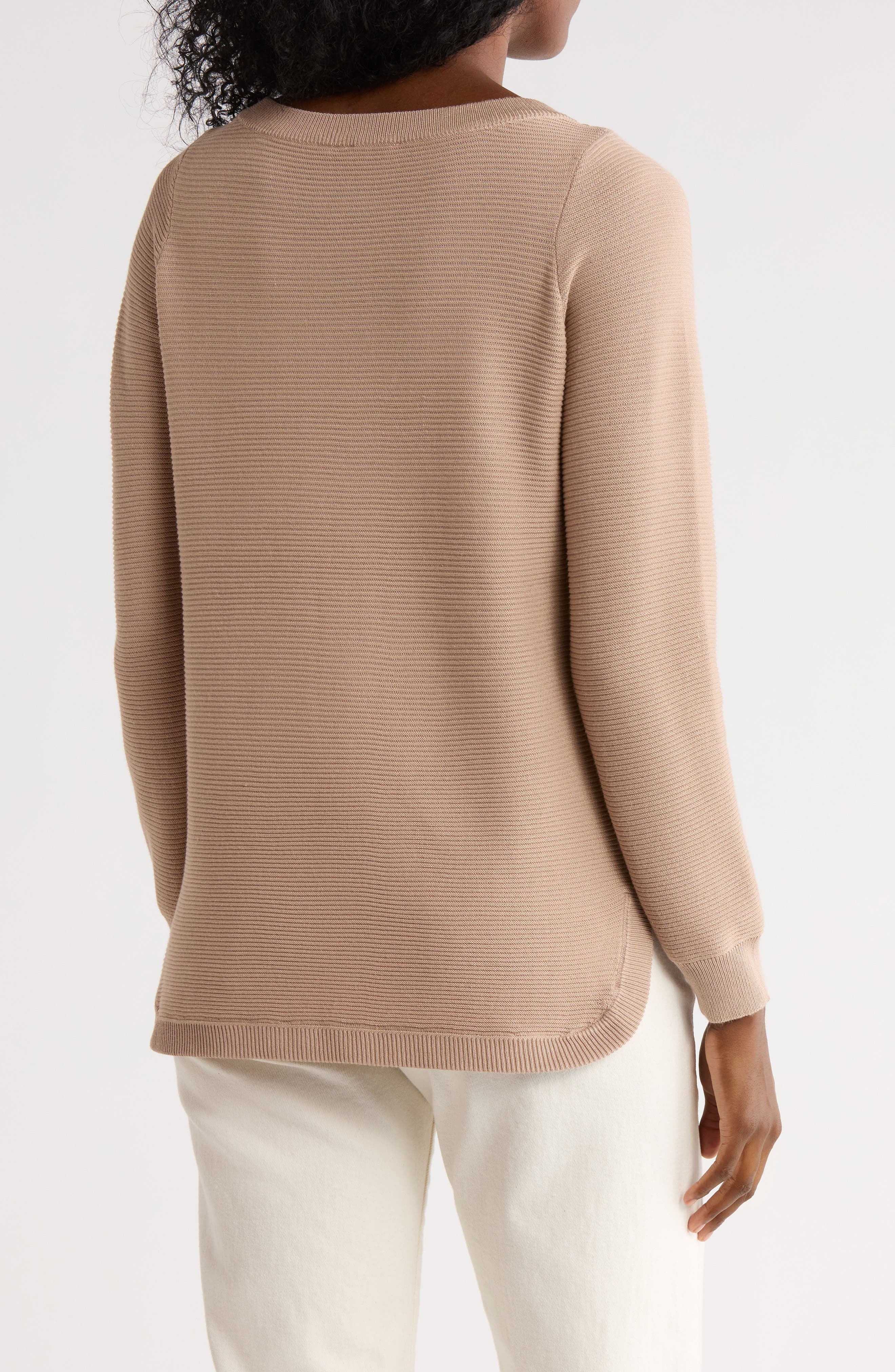 Link Stitch Tunic Sweater - image 2