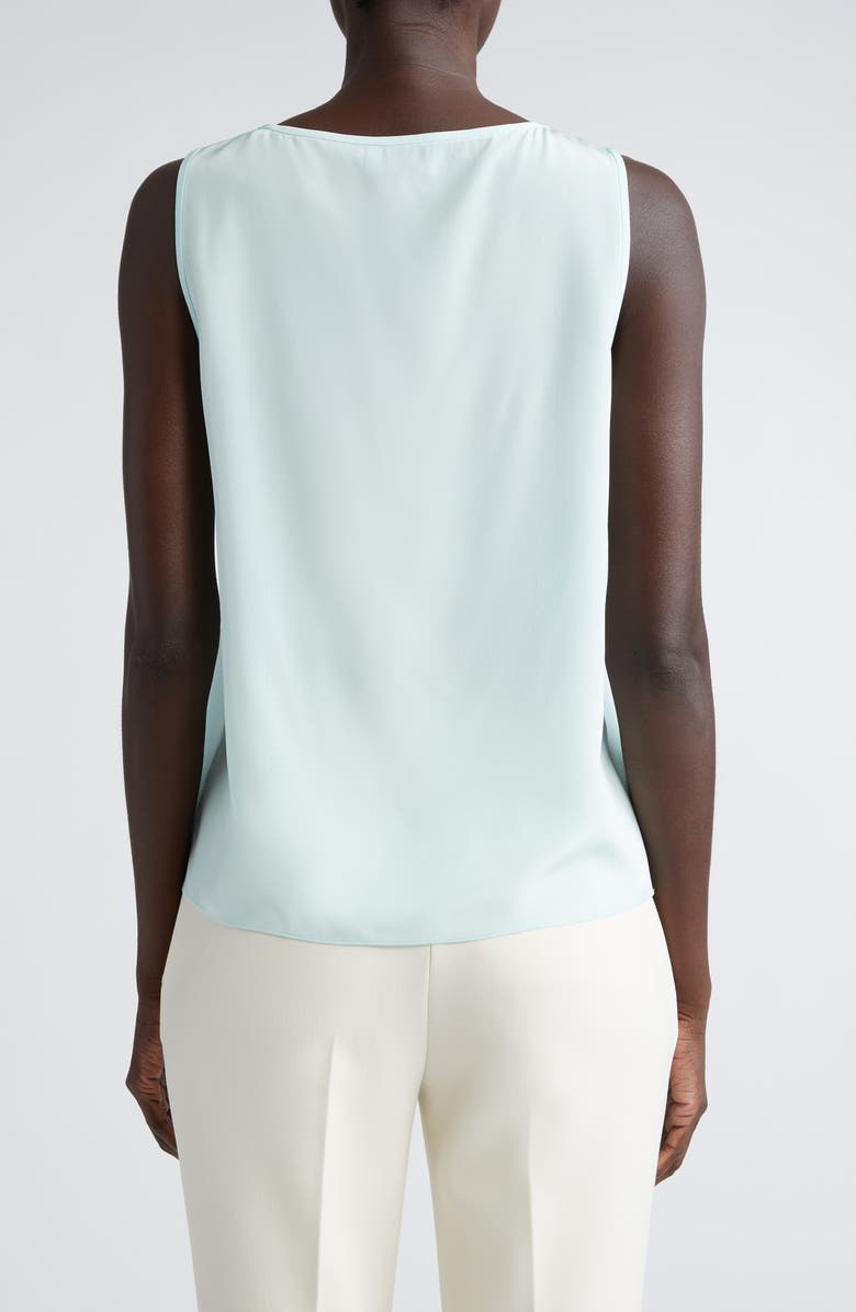St. John Collection Silk Crêpe de Chine Tank, Alternate, color, 