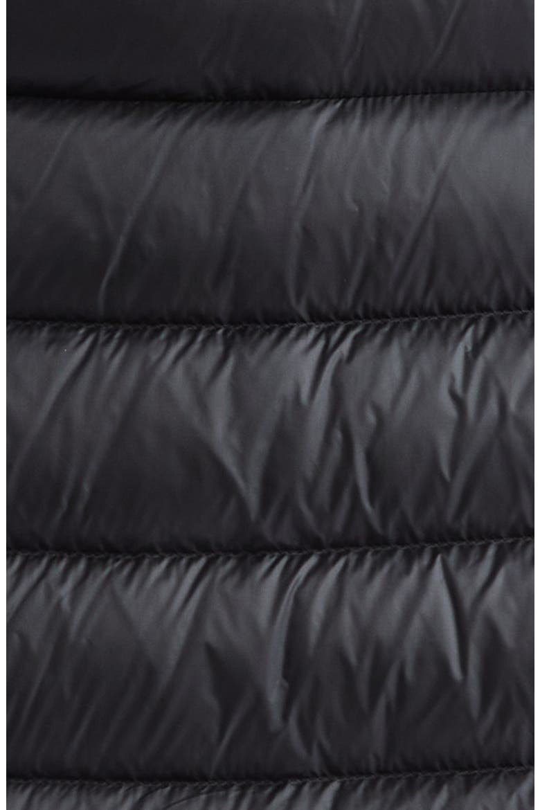Hirmas Long Hooded Down Puffer Coat, Alternate, color, BLACK