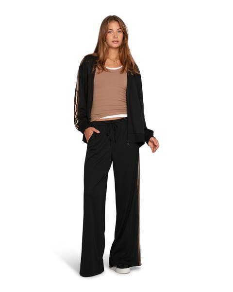 Beach Front Striped Wide Leg Pants