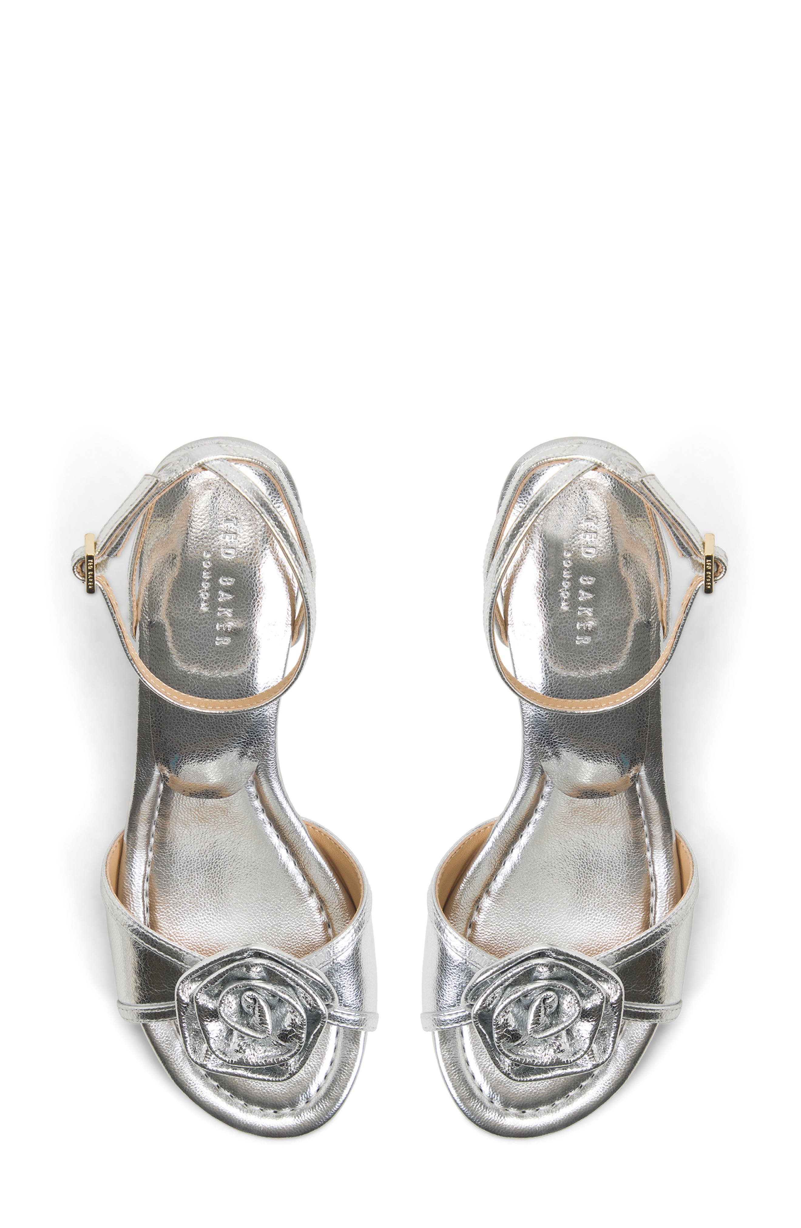 Rue Sandal, Alternate, color, SILVER