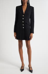 Cinq à Sept Saule Pleated Blazer Dress