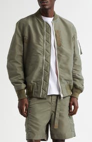 Sacai Nylon Twill Bomber Jacket