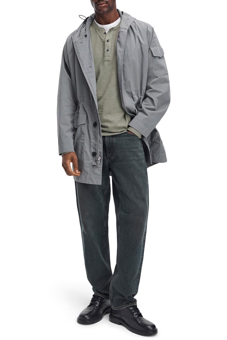 Classic Slim Fit Henley, Alternate, color, LICHEN