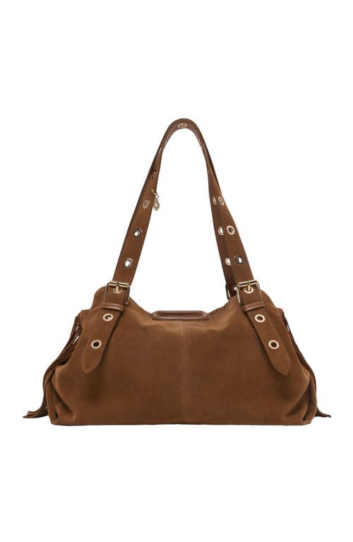 Maje Suede Miss M Xl Bag