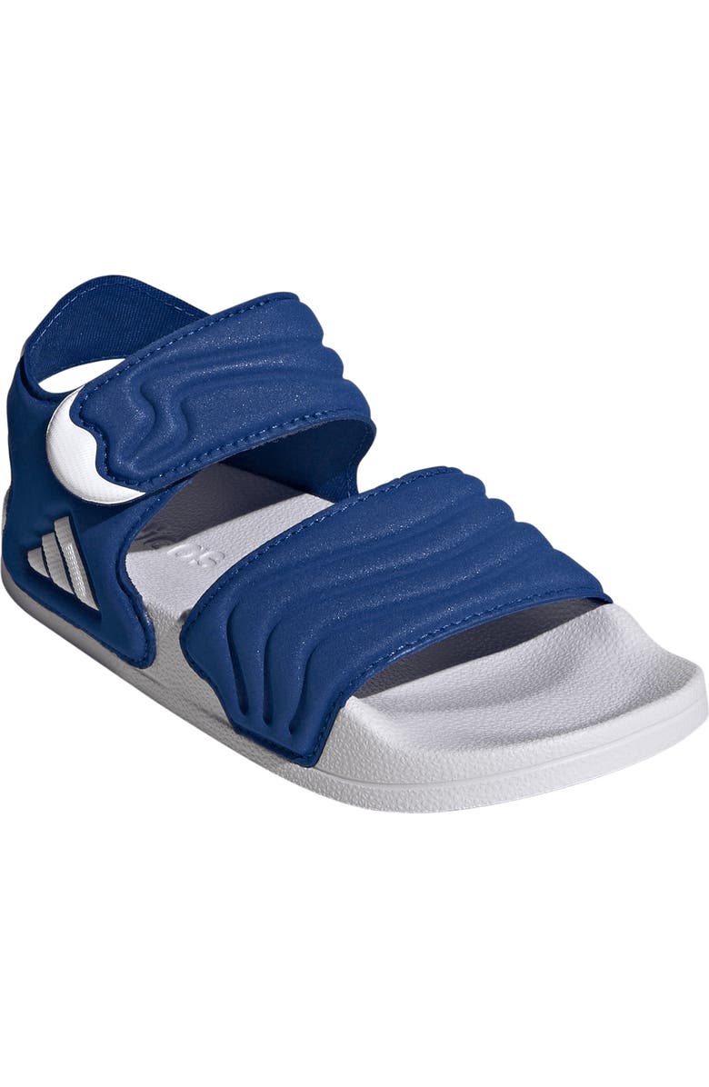 adidas Kids' Adilette Sandal, Main, color, Royal Blue/ White