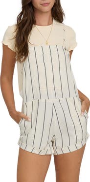 Billabong Wild Pursuit Stripe Shortalls