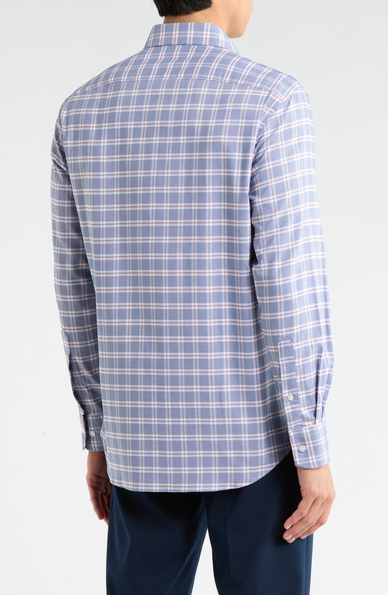 Tommy Hilfiger All Season Slim Fit Plaid Dress Shirt, Alternate, color, Cape Cod