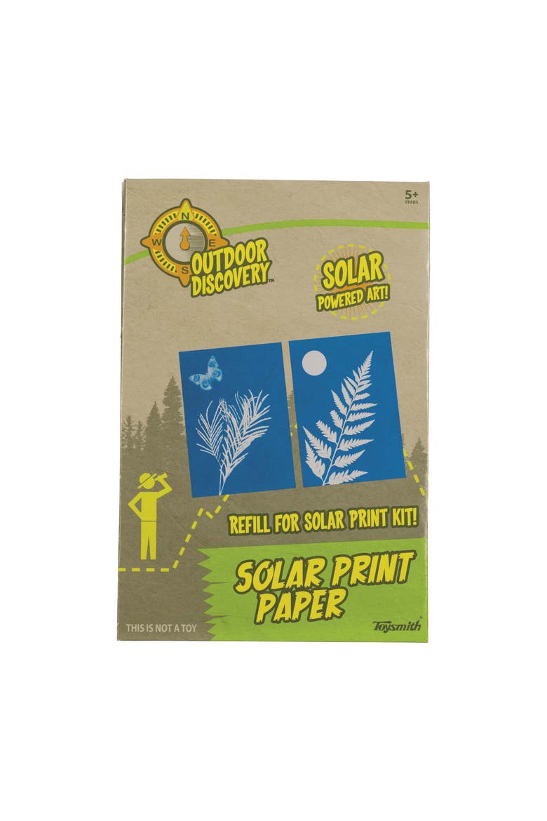 Solar Print Paper Refill Pack for STEM Kit, Alternate, color, Multicolored