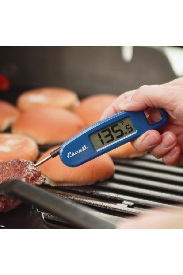 Compact Folding Digital Thermometer, Alternate, color, Blue