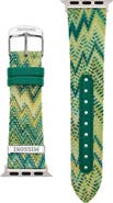 Missoni Zigzag 22mm Textile Apple Watch® Watchband