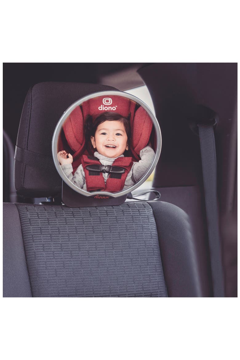 Easy View & See Me Too Car Mirror Set, Alternate, color, SILVER