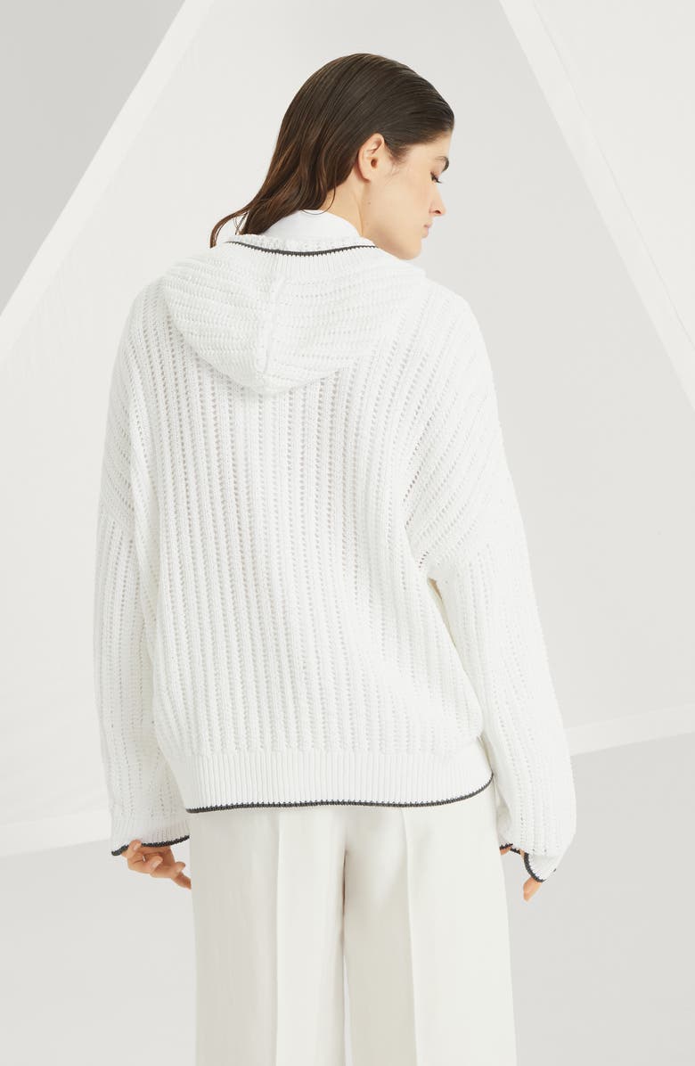 Brunello Cucinelli Sweatshirt with monili, Alternate, color, 