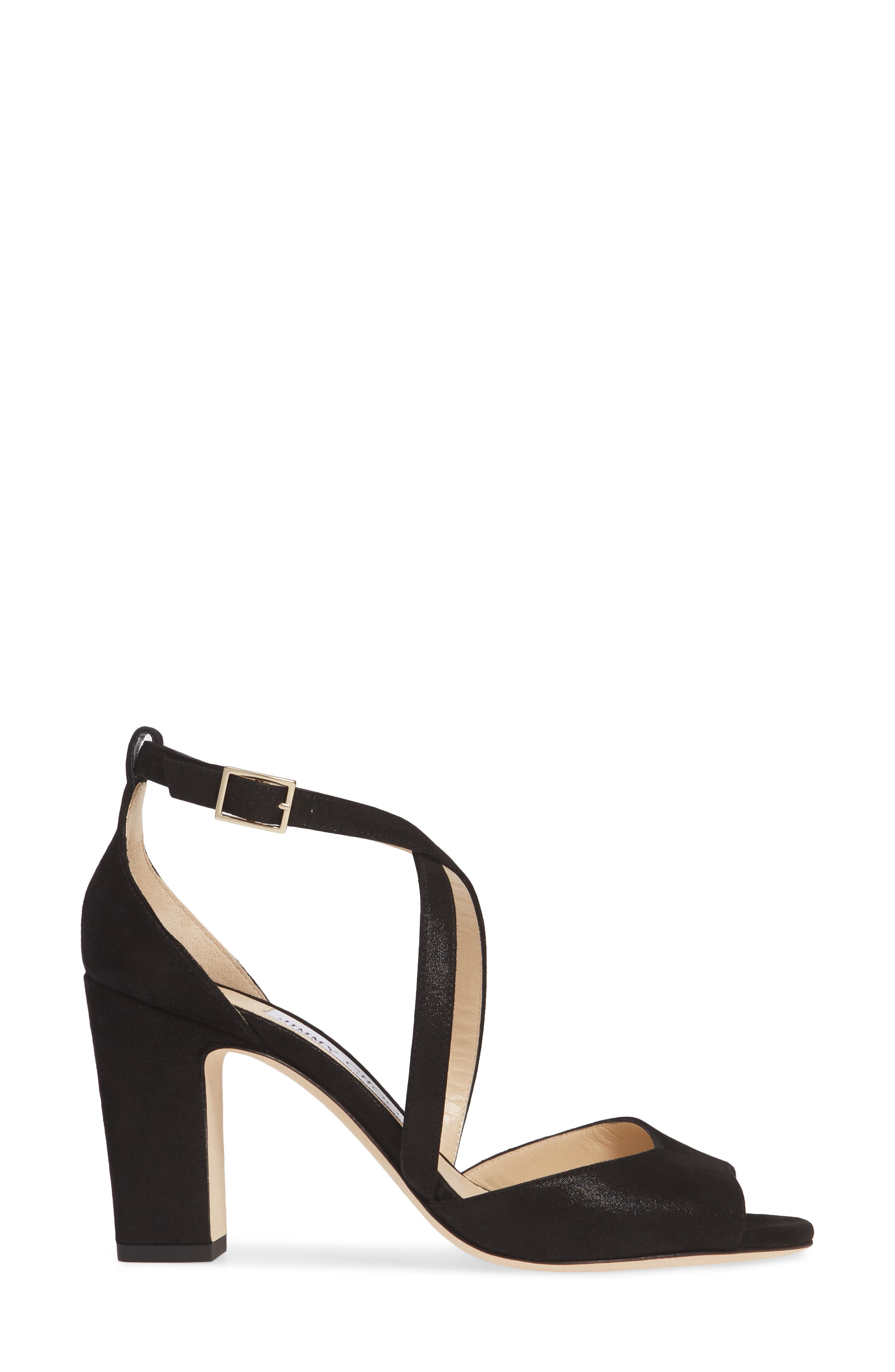 Jimmy Choo Carrie Shimmer Sandal, Alternate, color, 