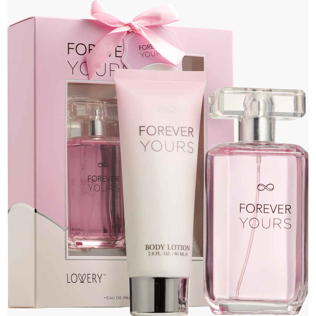 Lovery Forever Yours Bath & Body Gift Set In Multi