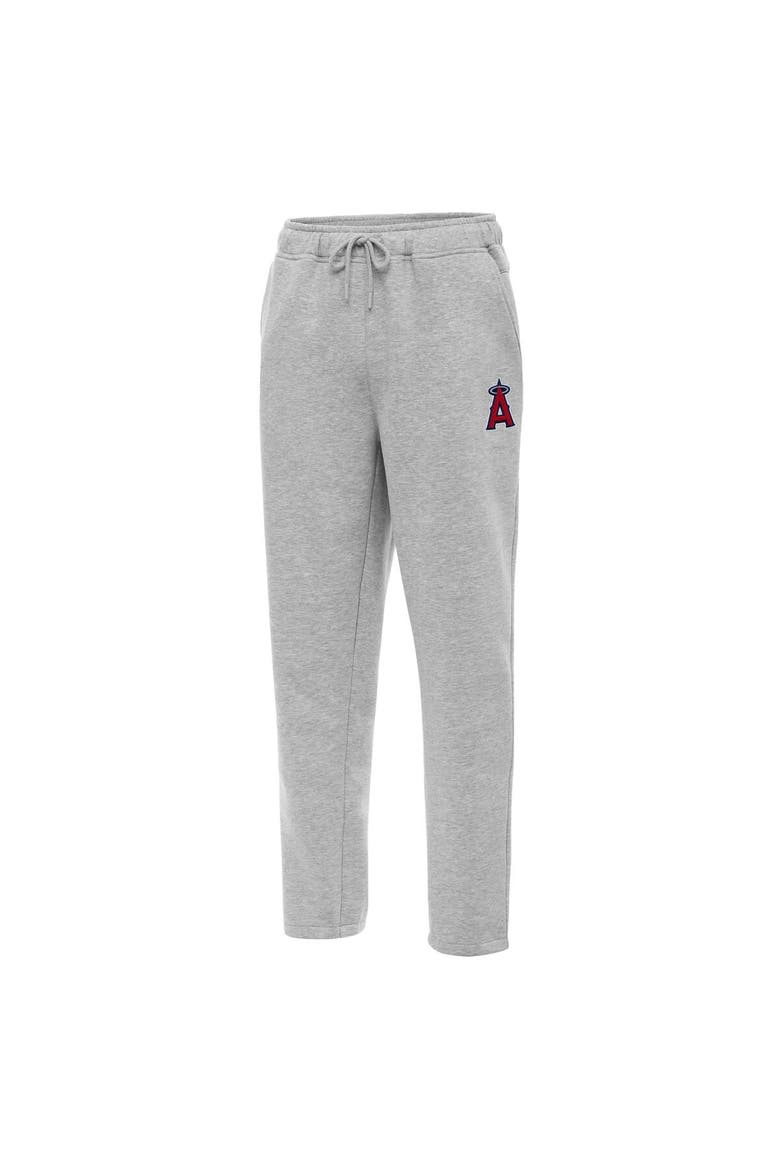 Men's Antigua  Heather Gray Los Angeles Angels Victory Jogger Pants, Main, color, Heather Gray