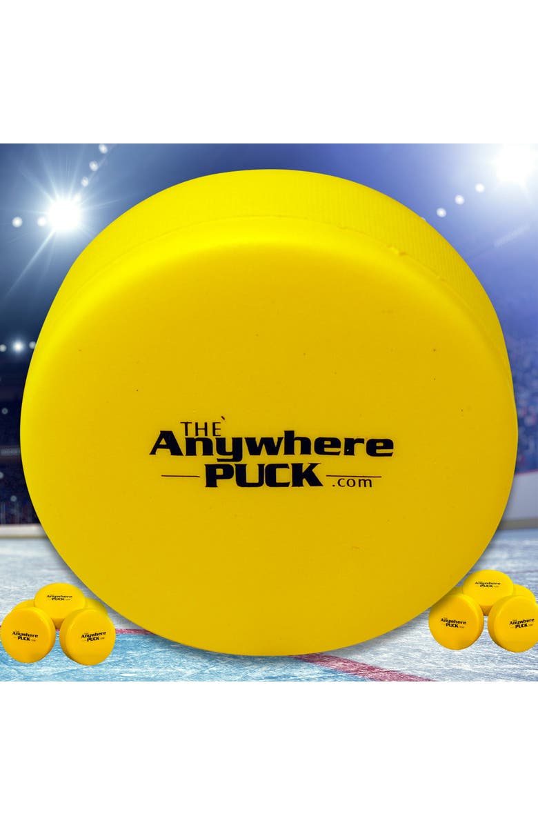 Anywhere Sports Yellow Foam Hockey Training Set, Alternate, color, Multicolored