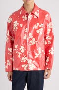 Dries Van Noten Vorries Print Coated Cotton Jacket