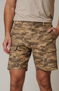 LEISURE LAB Ripstop Cargo Camo Shorts