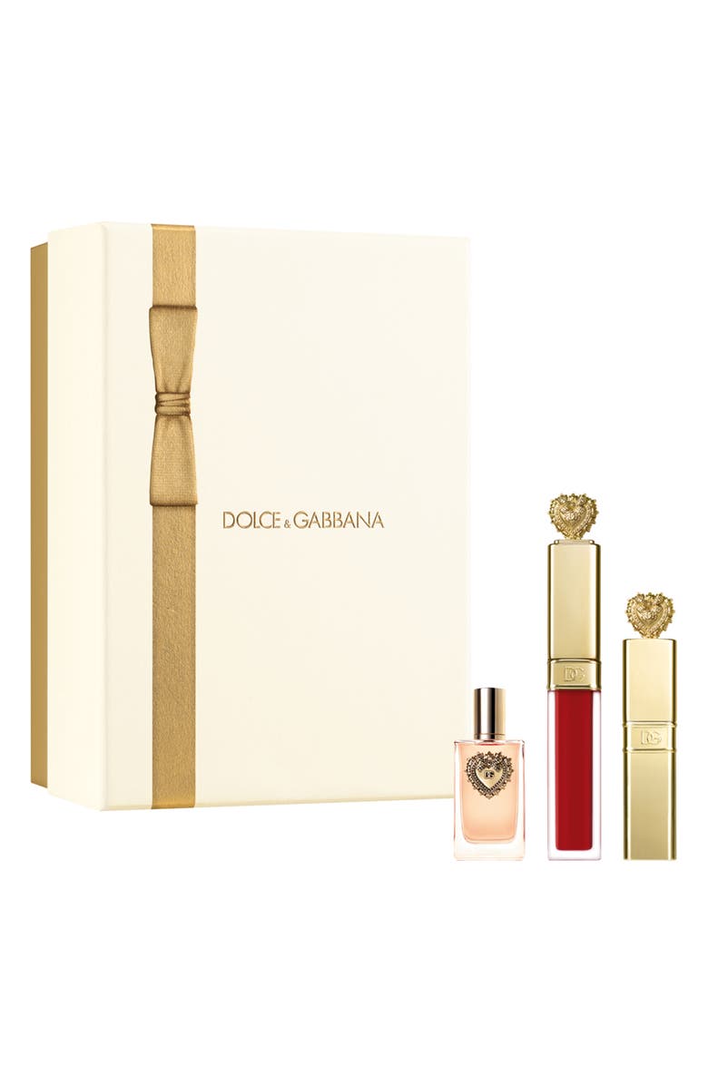 Dolce&Gabbana Devotion Eau de Parfum & Makeup Gift Set, Main, color,
