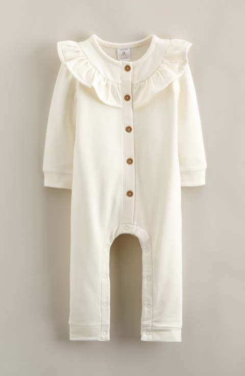 Ruffle Cozy Romper (Baby)