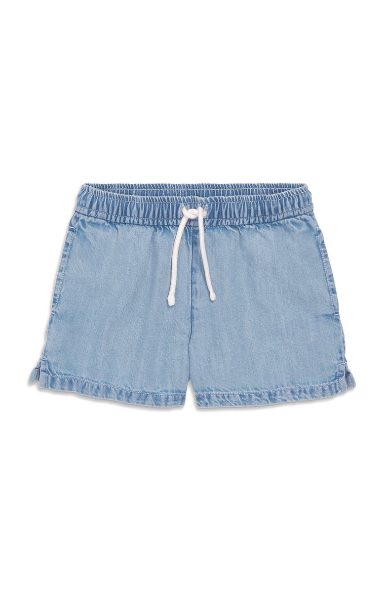 Primary Kids Chambray Beach Short, Main, color,