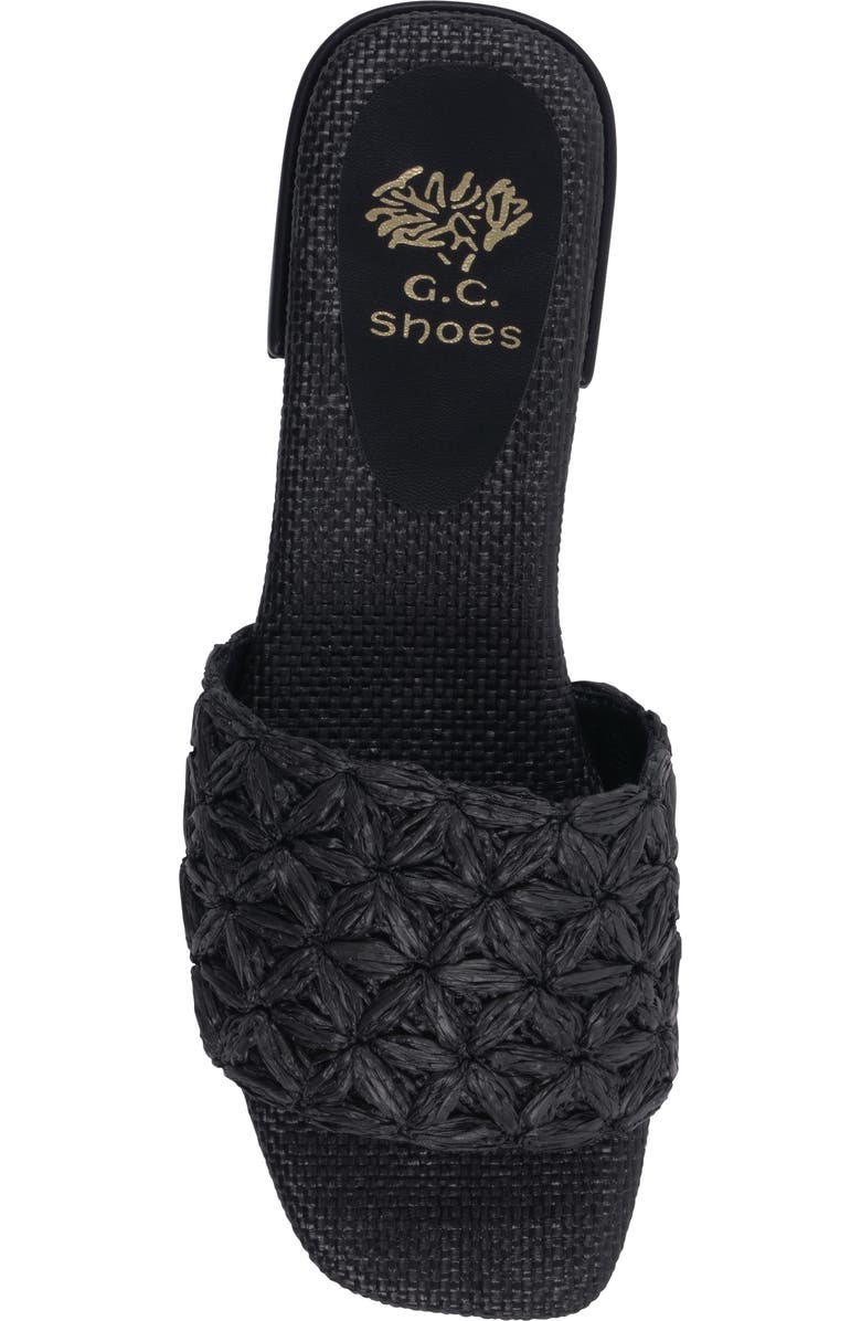 GC SHOES Kendra Slide Sandal, Alternate, color, Black