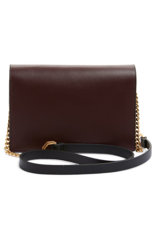 Allsaints Etta Leather Clutch In Red