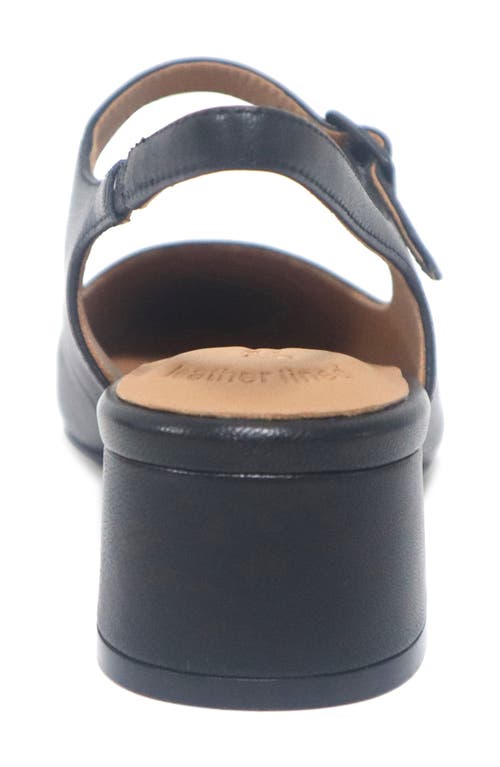 Gentle Souls Gladys Slingback Pump In Black