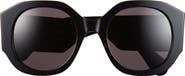 Chloé 53mm Round Sunglasses