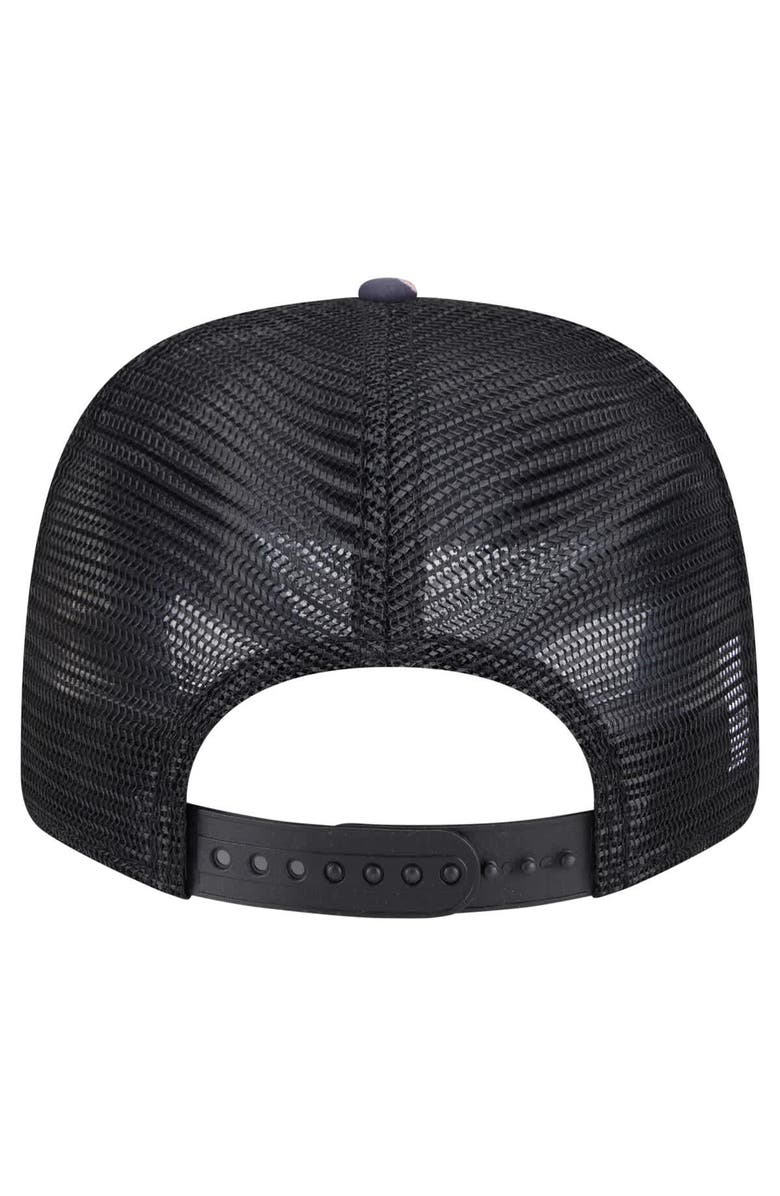 New Era Men's New Era  Navy/Black Pittsburgh Steelers Adventure Drinks Pattern 9SEVENTY Stretch-Snap Hat, Alternate, color, 