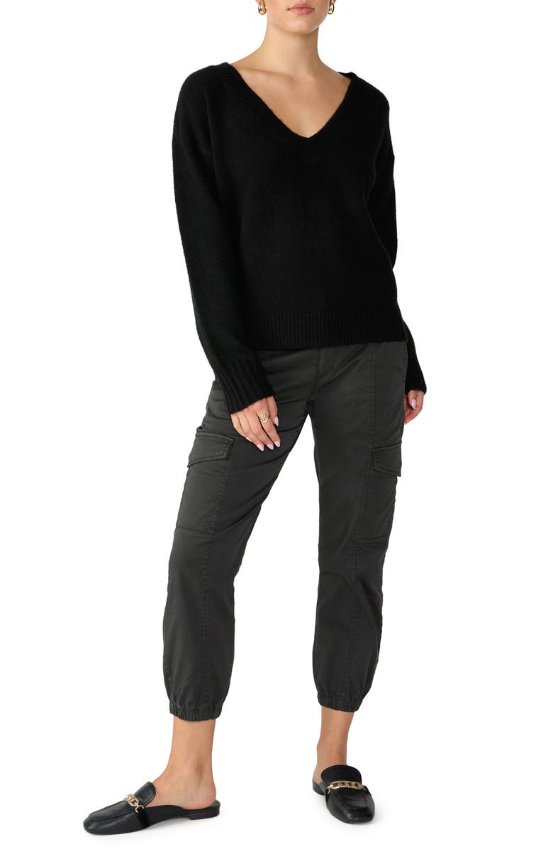Sanctuary Easy Breezy V-Neck Sweater, Alternate, color,