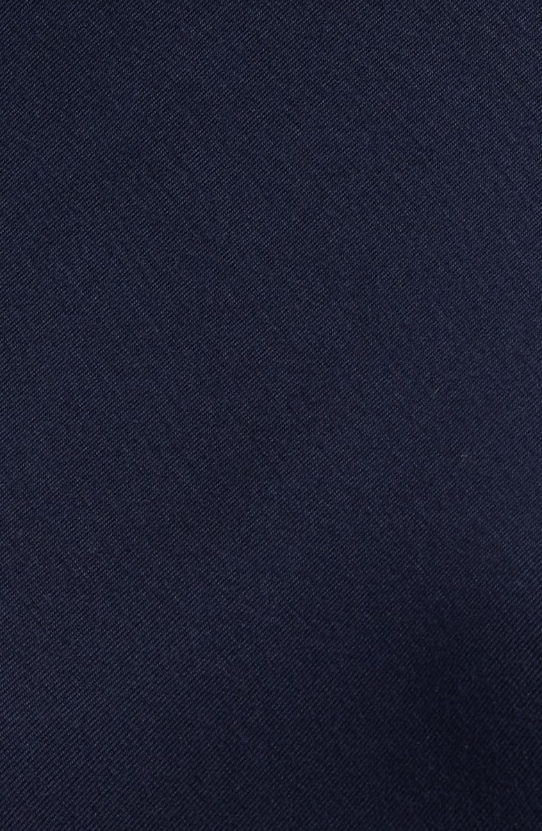 BOSS Orange Erlot Side Tie Long Sleeve Midi Dress, Alternate, color, Dark Blue