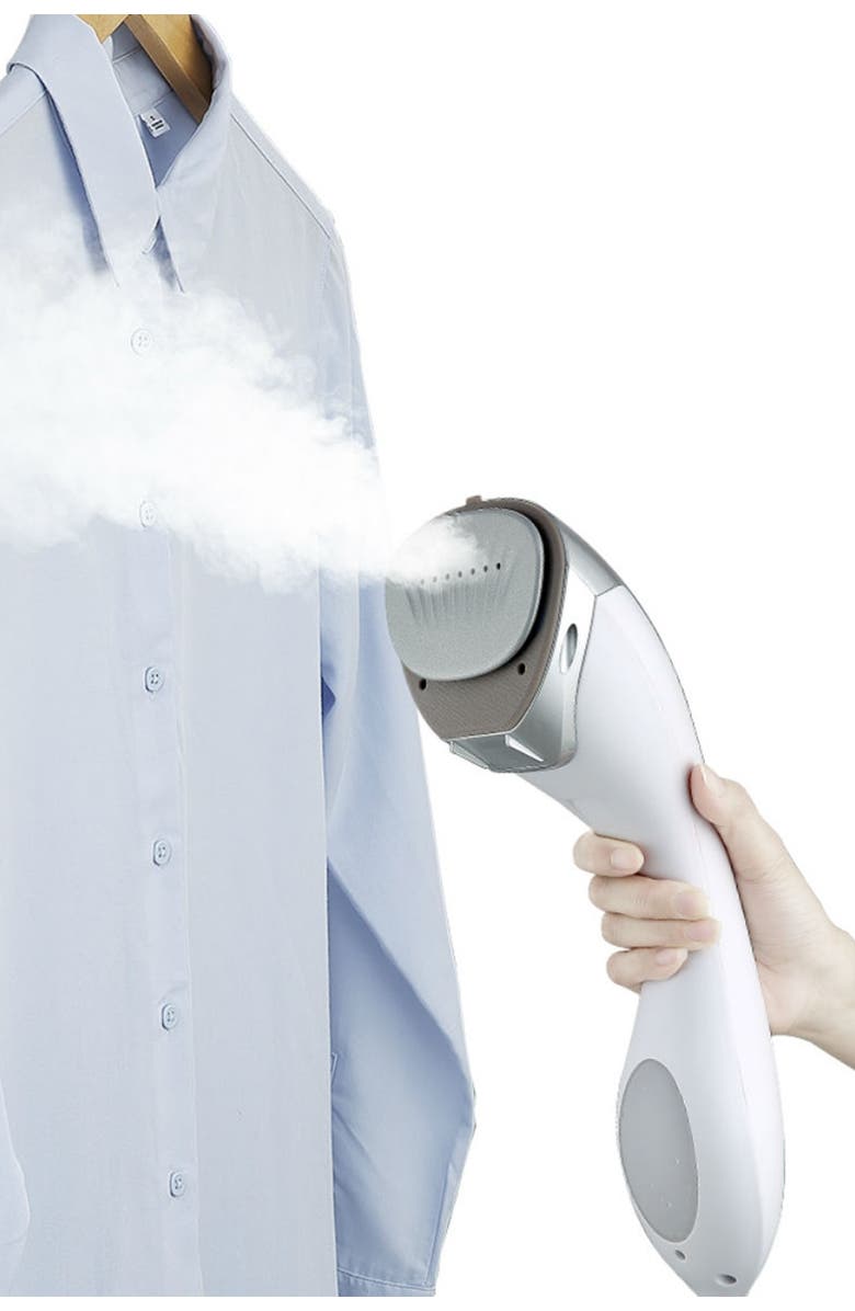 SALAV Silver HS-100 Duopress Hand Held Garment Steamer & Iron, Alternate, color, Silver