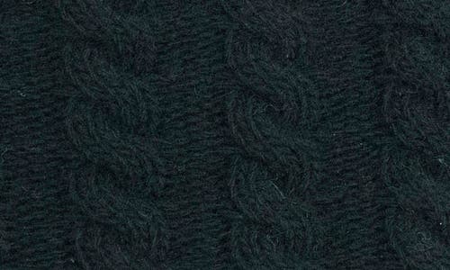 Portolano Faux Pom Beanie In Black