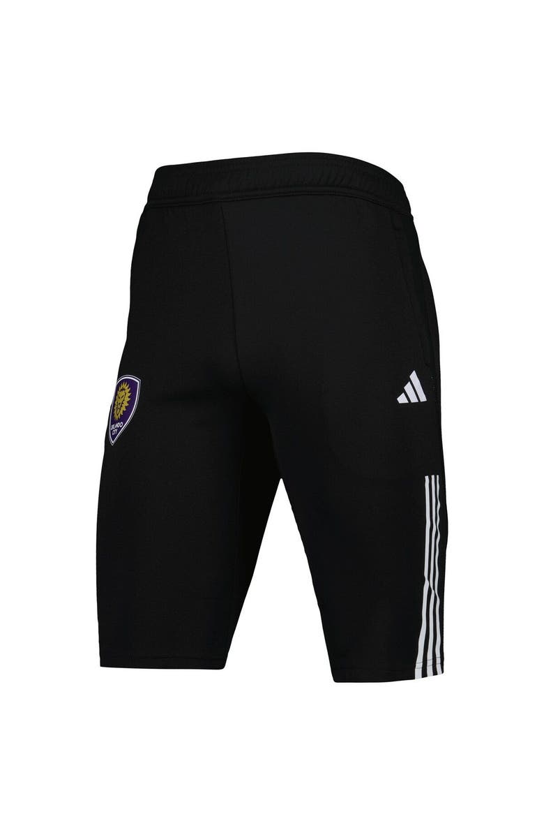 adidas Men's adidas Black Orlando City SC 2023 On-Field Training AEROREADY Half Pants, Alternate, color, Black