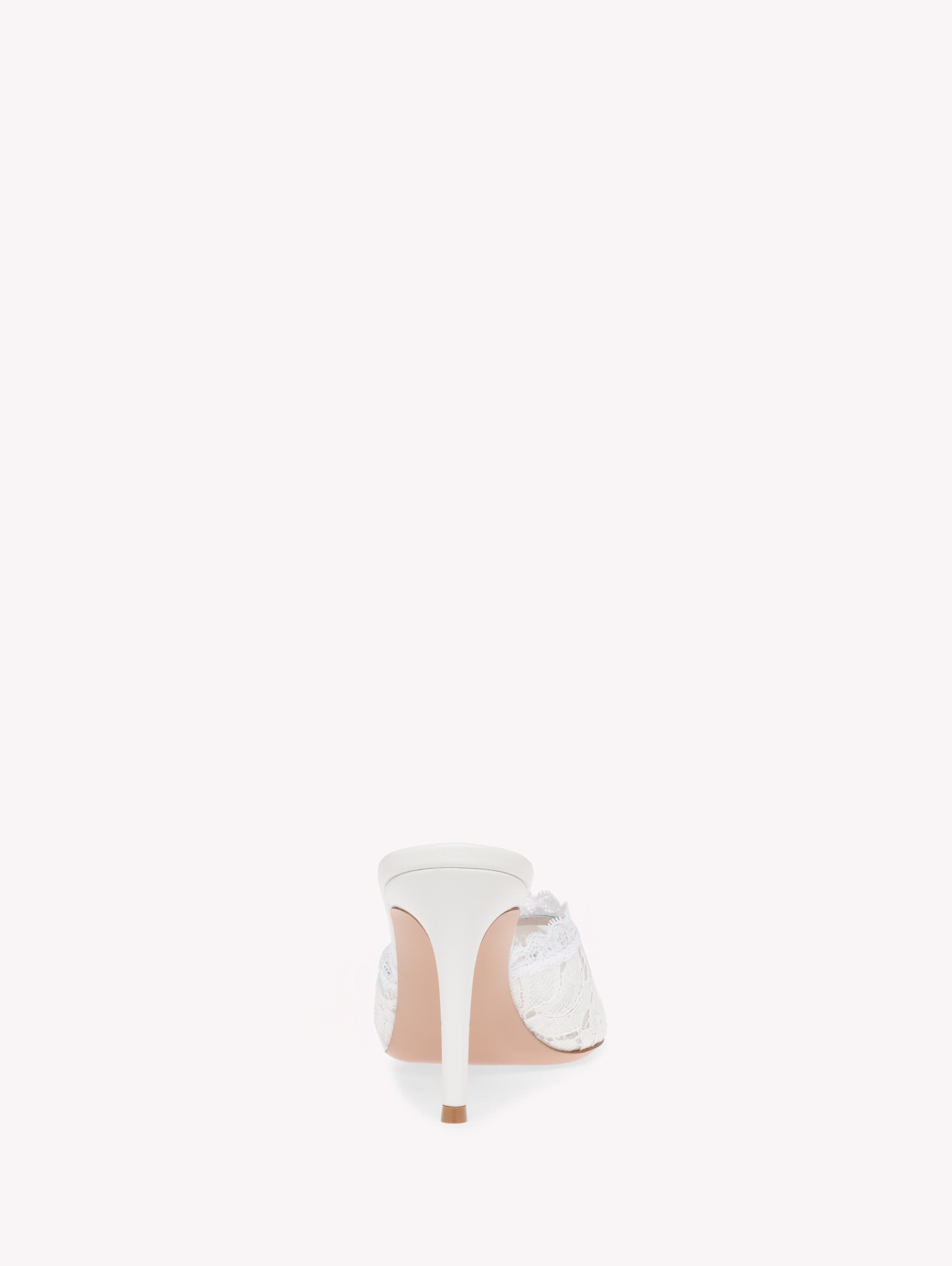 Claudia Mule, Alternate, color, White Fabric