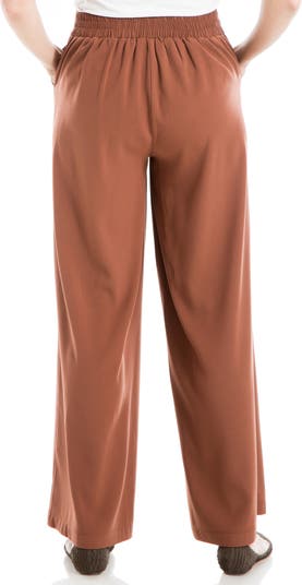 Twill Easy Wide Leg Trouser