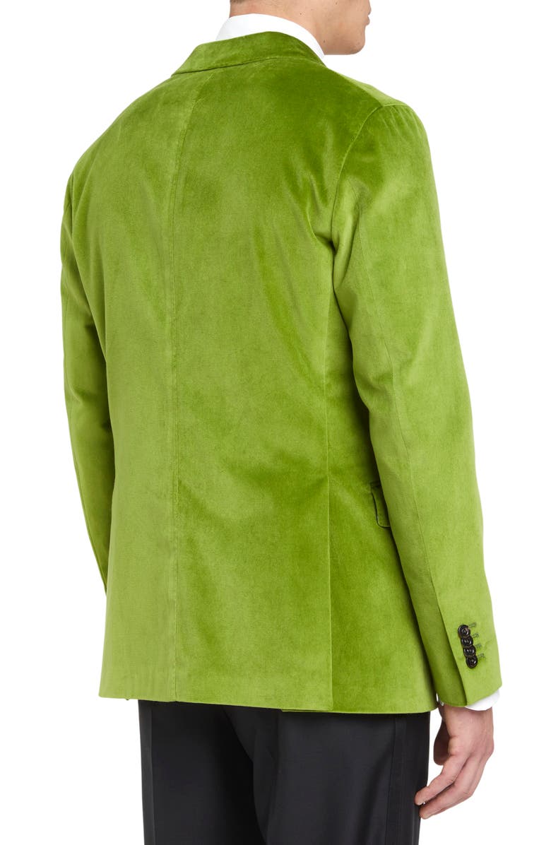 Boglioli Shawl Collar Stretch Velveteen Dinner Jacket, Alternate, color, 