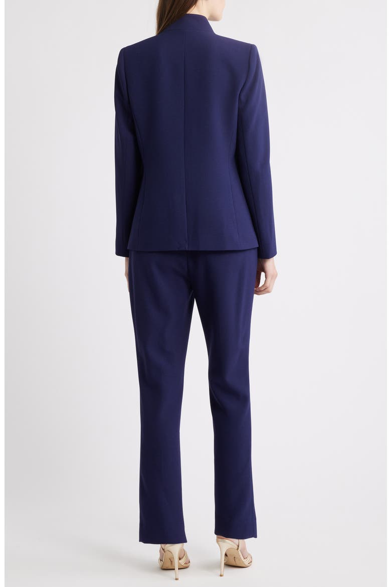 Notch Neck Long Sleeve Jumpsuit, Alternate, color, MIDNIGHT NAVY