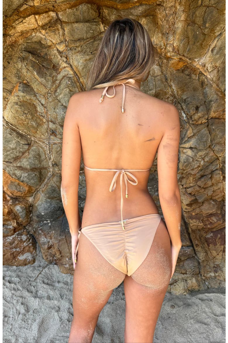 Jett Triangle Top, Alternate, color, Nude