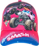 Monster Jam Sparkle Smash Girls' Strapback Baseball Cap