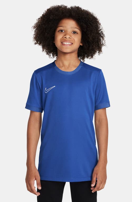 Nike Kids' Dri-fit Academy Soccer T-shirt In Blue
