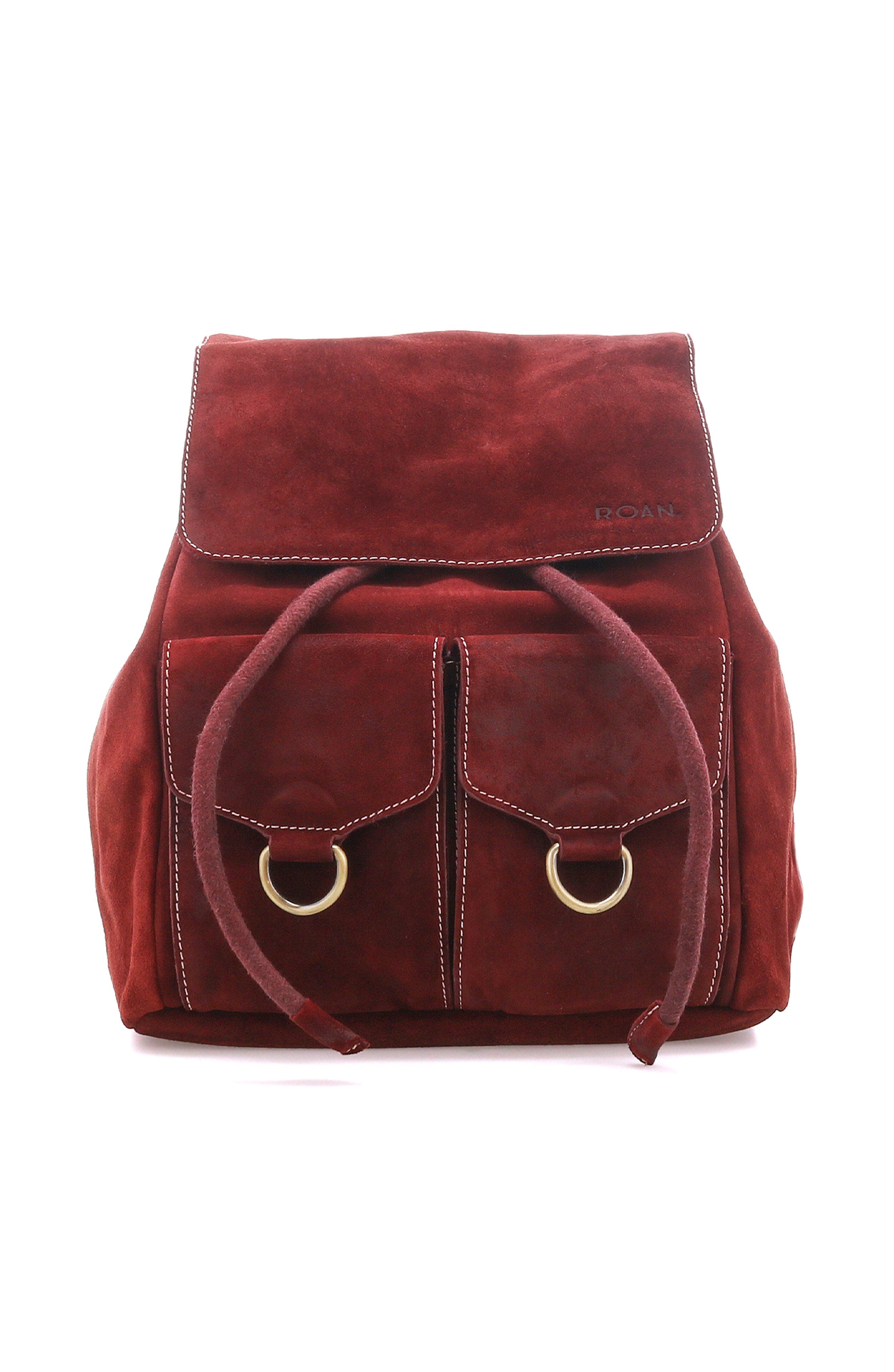 Damstad II Women's Backpack, Main, color, Wine Suede