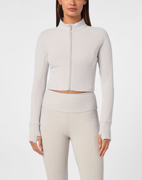 Cropped Jogging Full Zip Women