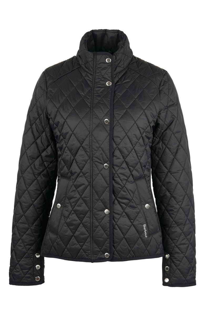 Barbour Yarrow Quilted Zip-Up Jacket, Alternate, color,