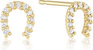 Set & Stones Alpine 14k Gold Diamond Studs
