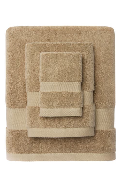 Sferra Bello Nuovo Combed Cotton Bath Towel In Sand